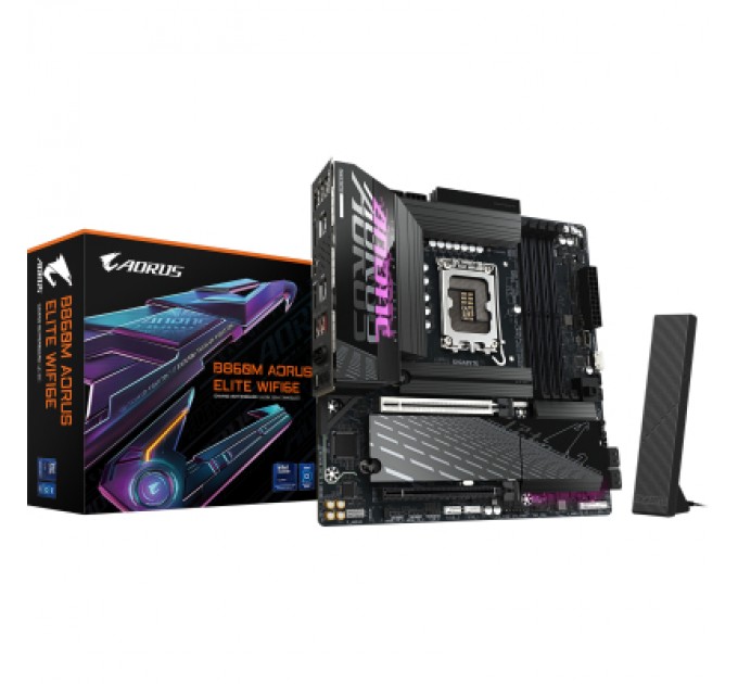 GIGABYTE Материнська плата GIGABYTE B860M A ELITE WIFI6E (B860M AORUS ELITE WIFI6E)