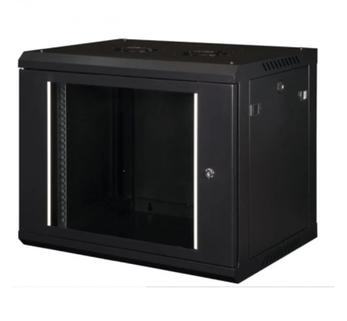 Hypernet Шафа настінна Hypernet 12U 19" 600x450 ProLine (PL-WMNC-12U-BLACK)