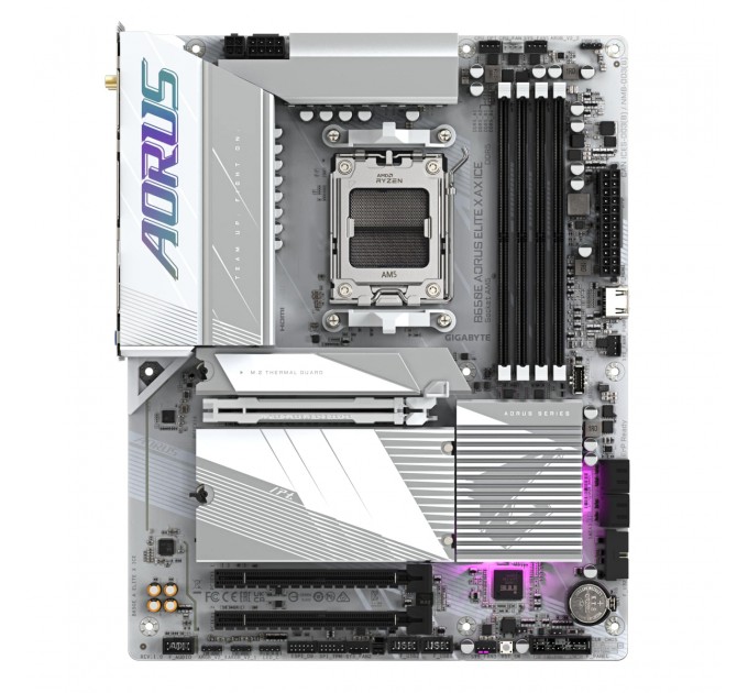 GIGABYTE Материнська плата Gigabyte B650E Aorus Elite X AX Ice Socket AM5