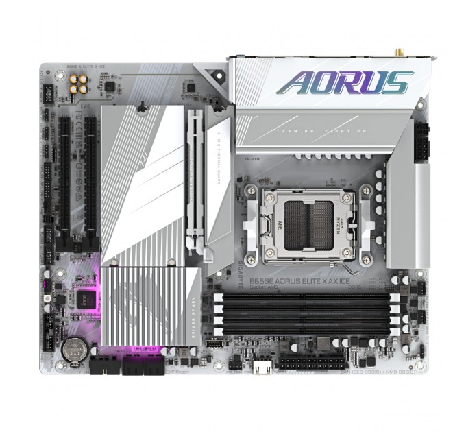 GIGABYTE Материнська плата Gigabyte B650E Aorus Elite X AX Ice Socket AM5