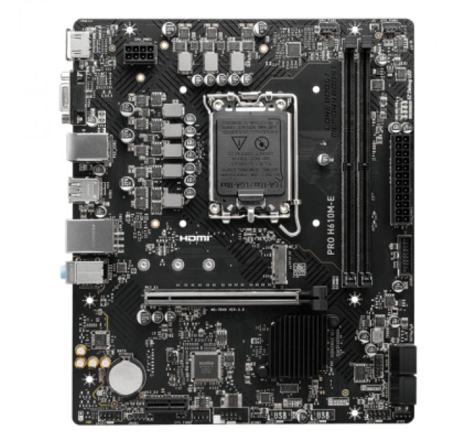 MSI Материнська плата MSI PRO H610M-E