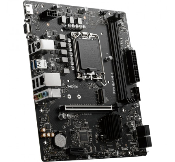 MSI Материнська плата MSI PRO H610M-E