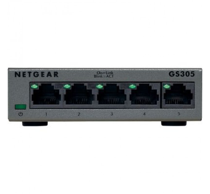 Netgear Комутатор мережевий Netgear GS305 (GS305-300PES)