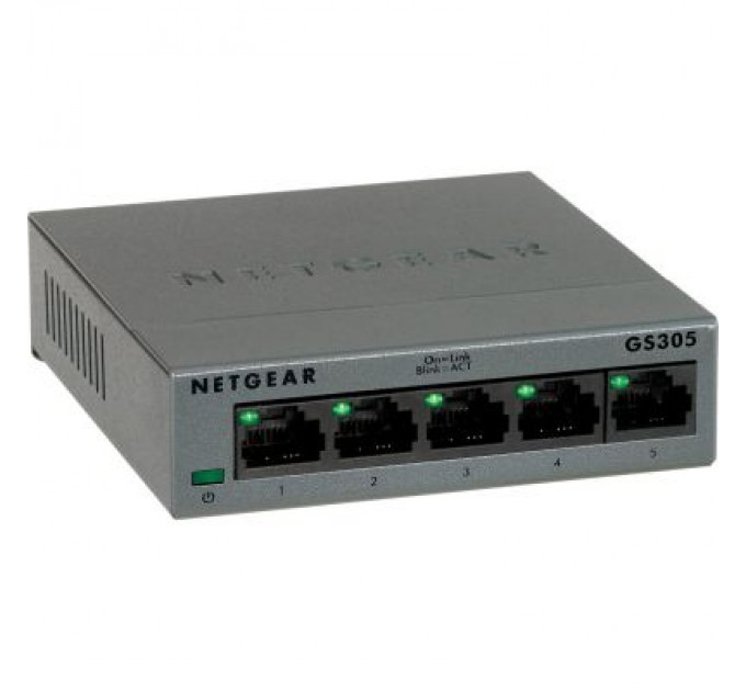 Netgear Комутатор мережевий Netgear GS305 (GS305-300PES)