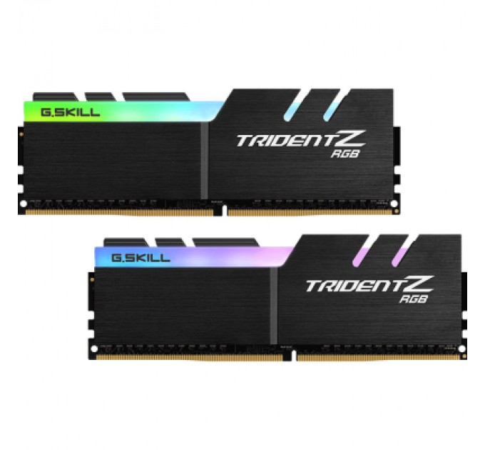 G.Skill Модуль пам'яті для комп'ютера DDR4 64GB (2x32GB) 4400 MHz Trident Z RGB G.Skill (F4-4400C19D-64GTZR)