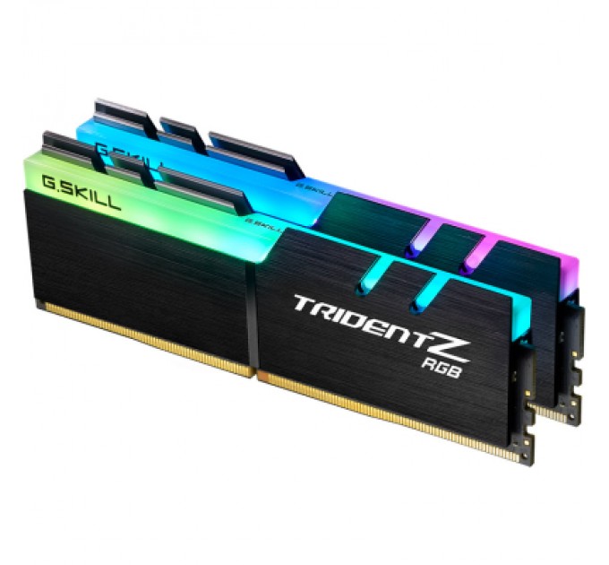 G.Skill Модуль пам'яті для комп'ютера DDR4 64GB (2x32GB) 4400 MHz Trident Z RGB G.Skill (F4-4400C19D-64GTZR)