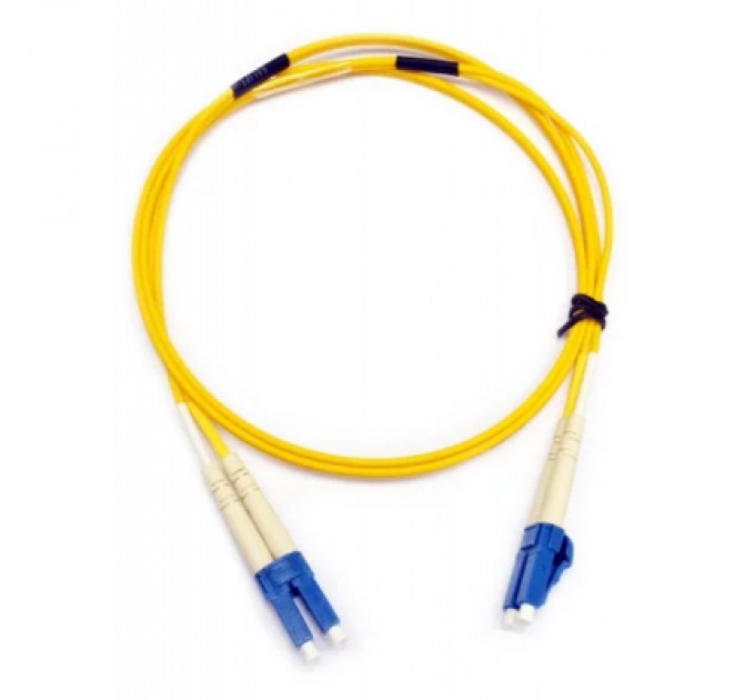 CMS Оптичний патчкорд CMS LC/UPC-LC/UPC SingleMode, Duplex, 15m (UPC-15LCLC(SM)D(ON))