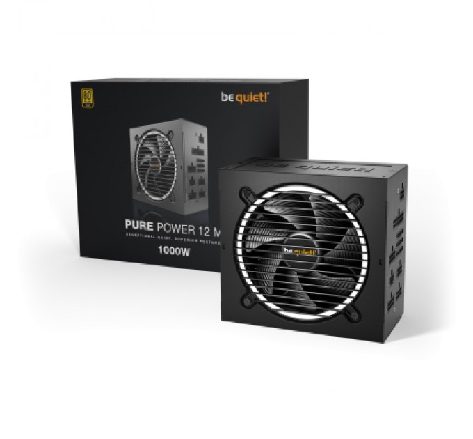 Be quiet! Блок живлення Be quiet! 1000W PURE POWER 12 M (BN345)
