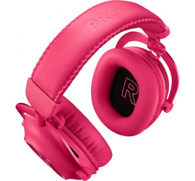 Logitech Навушники Logitech G Pro X 2 Lightspeed Wireless Magenta (981-001275)