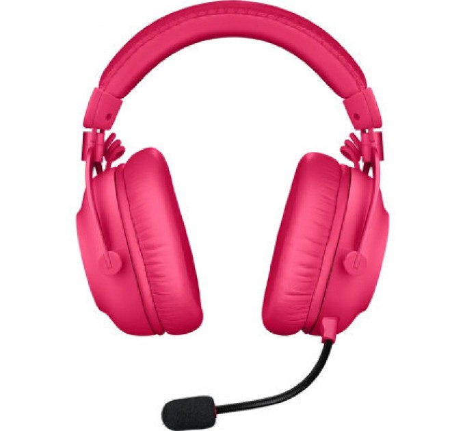 Logitech Навушники Logitech G Pro X 2 Lightspeed Wireless Magenta (981-001275)