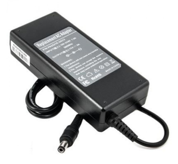 PowerPlant Блок живлення до ноутбуку PowerPlant TOSHIBA 220V, 15V 90W 6A (6.3*3.0) (TO90C6330)