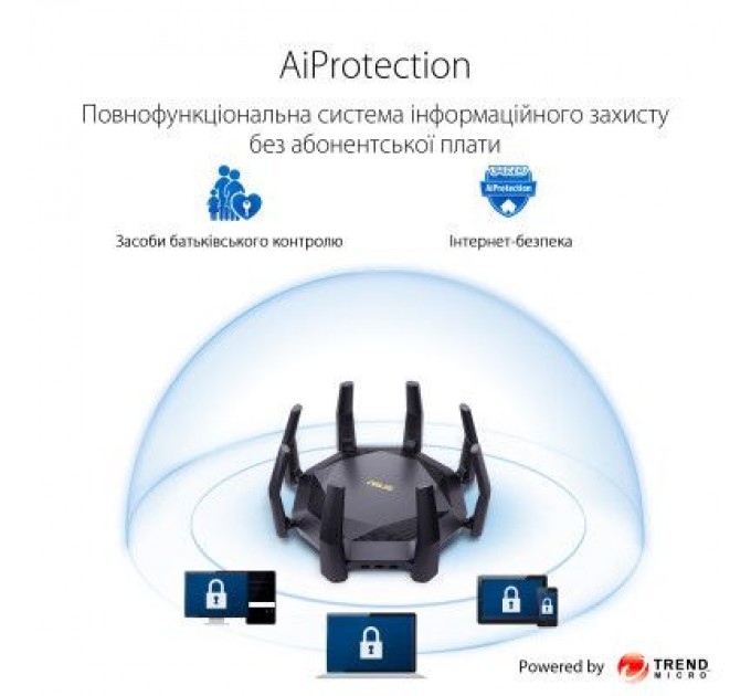 ASUS Маршрутизатор ASUS RT-AX89X AX6000 (RT-AX89X)