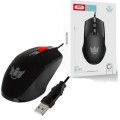XO Мишка XO M1 RGB USB Black (XO-M1-BK)