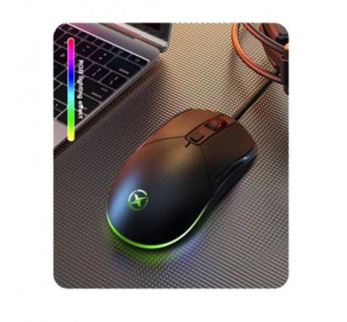 XO Мишка XO M5 A582 USB Black (XO-M5-BK)