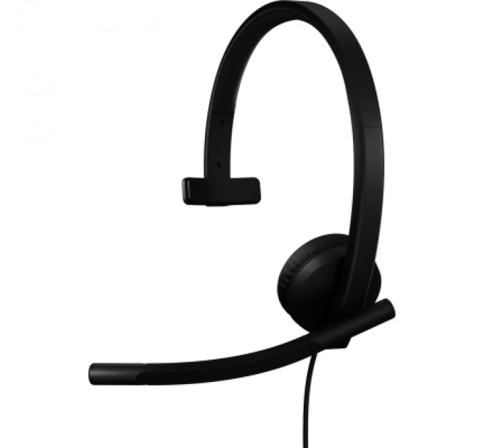 Logitech Навушники Logitech H570e Corded for Business Mono Teams USB-C Black (981-001427)