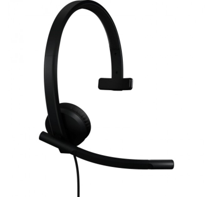 Logitech Навушники Logitech H570e Corded for Business Mono Teams USB-C Black (981-001427)