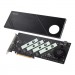 ASUS Плата розширення ASUS Hyper M.2 X16 PCIe 5.0 Expansion Card GEN 5 (90MC0CY0-M0EAY0)