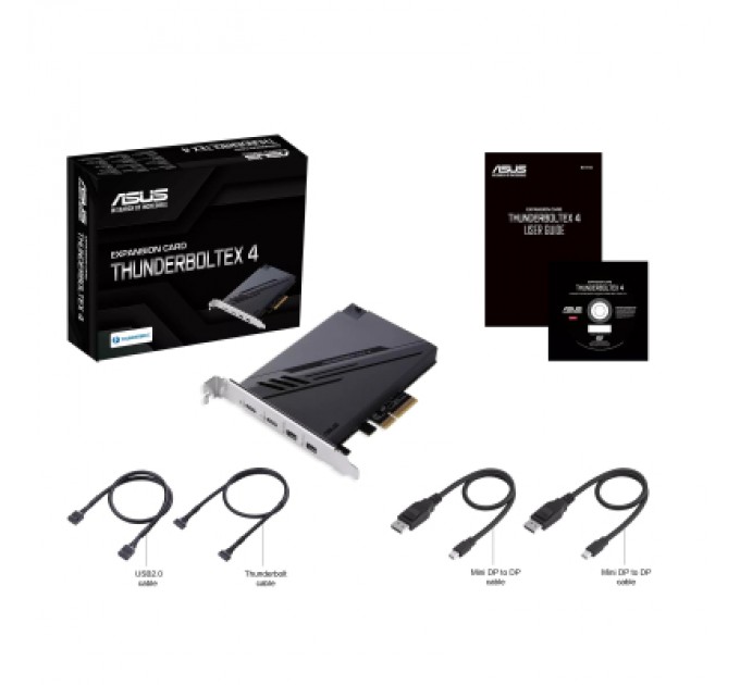 ASUS Плата розширення ASUS ThunderboltEX 4 USB Type-C PCIe 3.0 X4 Expansion Card (90MC09P0-M0EAY0)