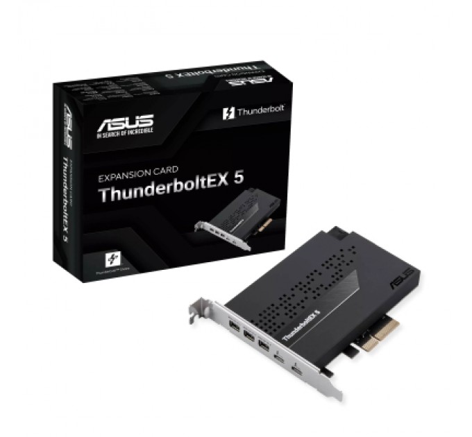 ASUS Плата розширення ASUS ThunderboltEX 5 USB Type-C PCIe 4.0 X4 Expansion Card (90MC0E50-M0EAY0)