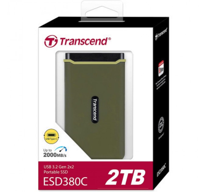 Transcend Накопичувач SSD USB 3.2 1TB Transcend (TS1TESD380C)