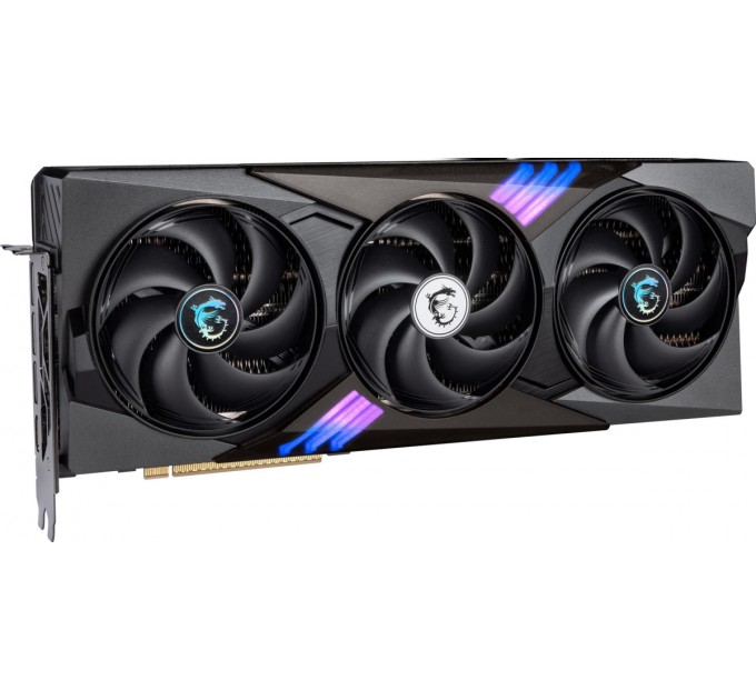 MSI Відеокарта GF RTX 5080 16GB GDDR7 Gaming Trio OC MSI (GeForce RTX 5080 16G GAMING TRIO OC)