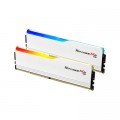 G.Skill Модуль пам'яті для комп'ютера DDR5 32GB (2x16GB) 6000 MHz Ripjaws M5 RGB Matte White G.Skill (F5-6000J3040F16GX2-RM5RW)