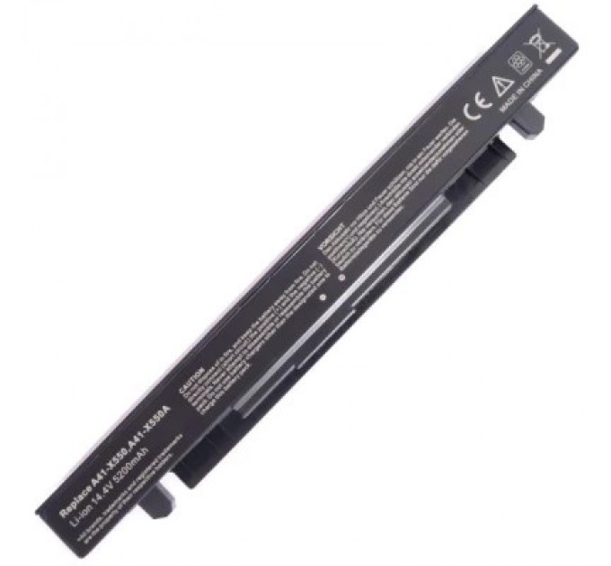 AlSoft Акумулятор до ноутбука Asus X450 A41-X550A, 2950mAh (44Wh), 4cell, 15V, Li-ion AlSoft (A47758)