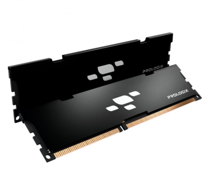 Prologix Модуль пам'яті для комп'ютера DDR4 32GB (2x16GB) 3200 MHz Black Prologix (PRO32GB3200B4K)