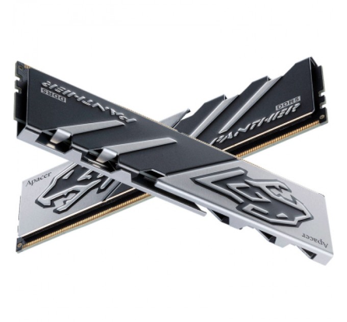 Apacer Модуль пам'яті для комп'ютера DDR5 32GB (2x16GB) 5200 MHz Panther Apacer (AH5U32G52C5227BAA-2)