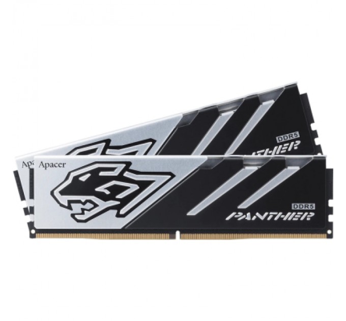 Apacer Модуль пам'яті для комп'ютера DDR5 32GB (2x16GB) 5200 MHz Panther Apacer (AH5U32G52C5227BAA-2)