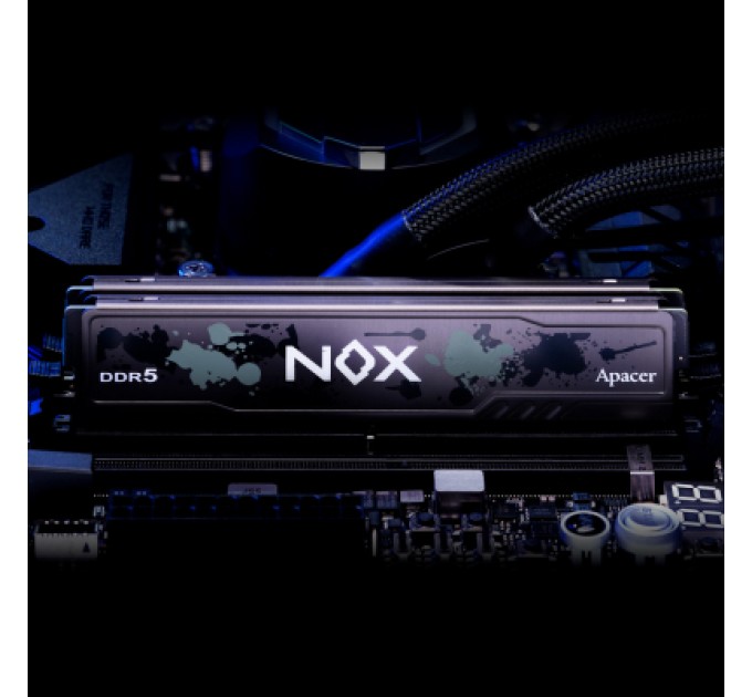 Apacer Модуль пам'яті для комп'ютера DDR5 32GB (2x16GB) 5600 MHz NOX Apacer (AH5U32G56C522MBAA-2)