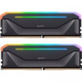 Apacer Модуль пам'яті для комп'ютера DDR5 32GB (2x16GB) 5600 MHz NOX RGB Black Apacer (AH5U32G56C522NBAA-2)