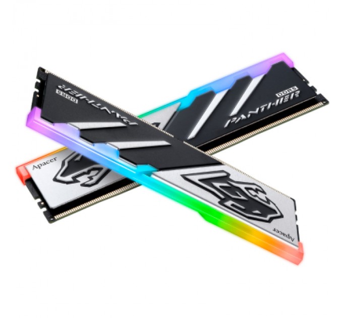 Apacer Модуль пам'яті для комп'ютера DDR5 32GB (2x16GB) 5600 MHz Panther RGB Apacer (AH5U32G56C5229BAA-2)
