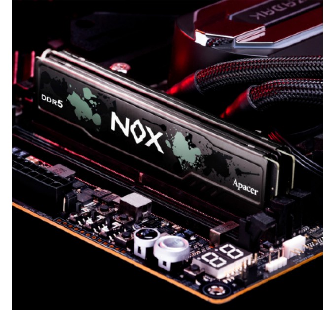 Apacer Модуль пам'яті для комп'ютера DDR5 64GB (2x32GB) 5600 MHz NOX Apacer (AH5U64G56C522MBAA-2)