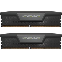 Модуль пам'яті для комп'ютера DDR5 64GB (2x32GB) 6000 MHz Vengeance Black Corsair (CMK64GX5M2B6000C40)