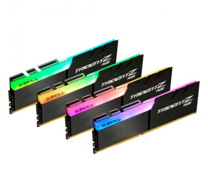 G.Skill Модуль пам'яті для комп'ютера DDR4 128GB (4x32GB) 3600 MHz Trident Z RGB G.Skill (F4-3600C18Q-128GTZR)