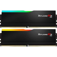 Модуль пам'яті для комп'ютера DDR5 32GB (2x16GB) 5200 MHz Ripjaws M5 RGB Matte Black G.Skill (F5-5200J4040A16GX2-RM5RK)