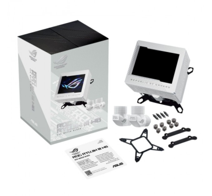 ASUS Водоблок ASUS Водоблок Asus ROG Ryujin III WB White Edition (90RC00V2-M0UAY0) (90RC00V2-M0UAY0)