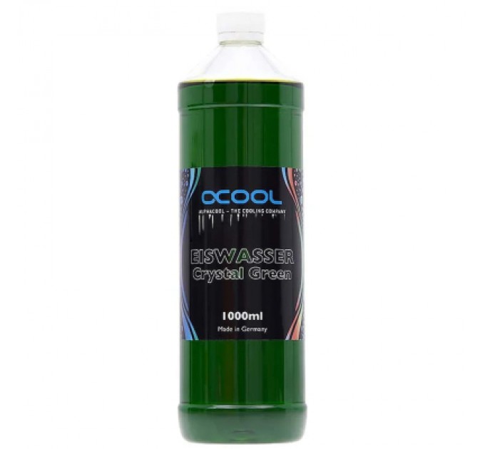 Alphacool Охолоджуюча рідина Alphacool Eiswasser Crystal Green premixed coolant 1000ml (18550)
