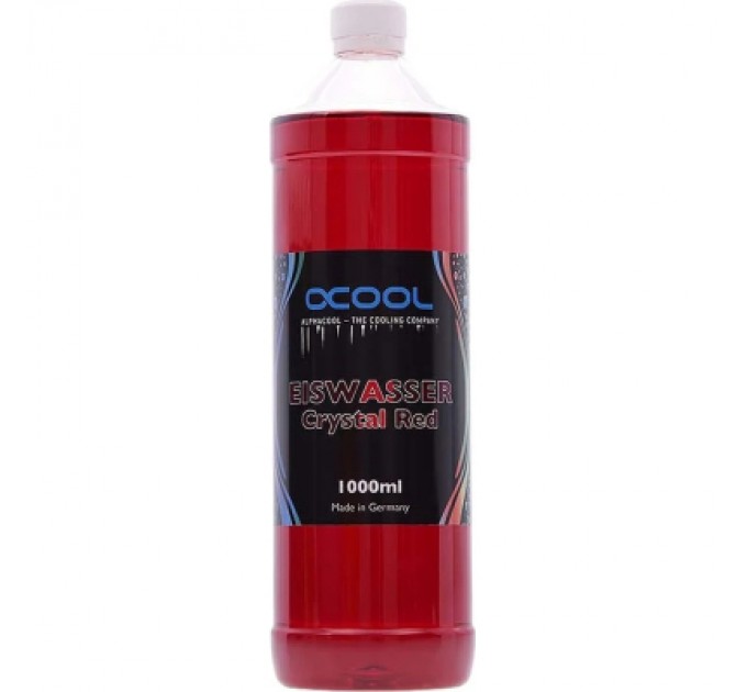 Alphacool Охолоджуюча рідина Alphacool Eiswasser Crystal Red premixed coolant 1000ml (18549)
