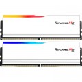 G.Skill Модуль пам'яті для комп'ютера DDR5 64GB (2x32GB) 6000 MHz Ripjaws M5 RGB Matte White G.Skill (F5-6000J3040G32GX2-RM5RW)