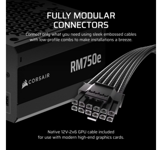 Corsair Блок живлення Corsair 750W RM750e (CP-9020295-EU)