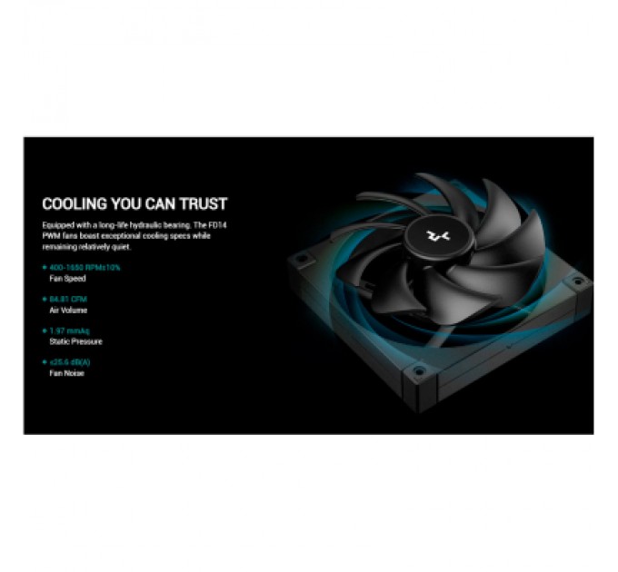 Deepcool Кулер до корпусу Deepcool FD14