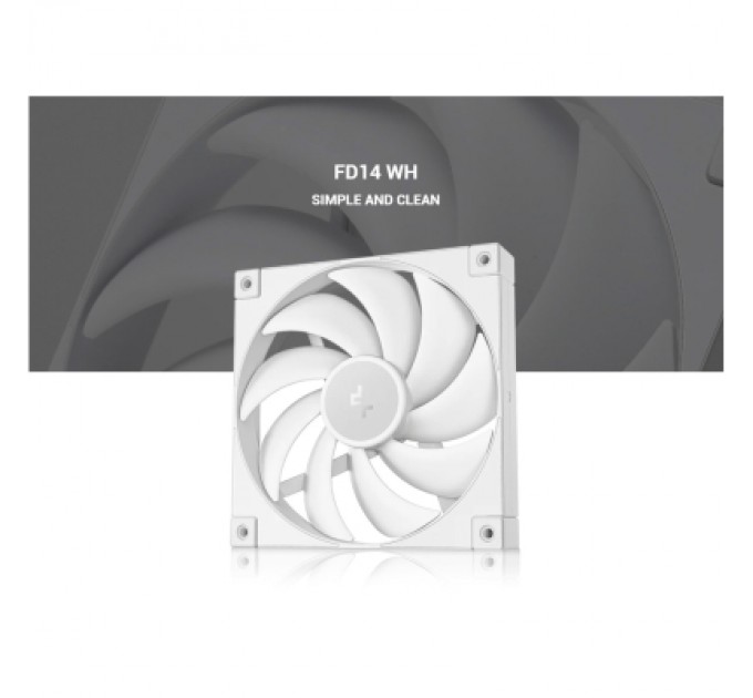 Deepcool Кулер до корпусу Deepcool FD14 WH