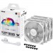 ASUS Кулер до корпусу ASUS TUF GAMING TR120 FAN ARGB WHITE 3IN1 (90DA0093-B09020)
