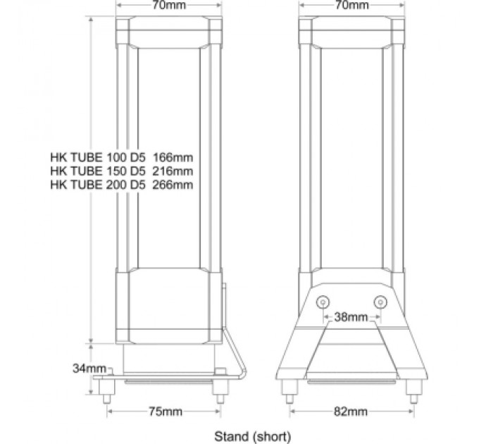 Alphacool Резервуар для СРО Alphacool Watercool HEATKILLER Tube 100 D5 без помпи (30203)