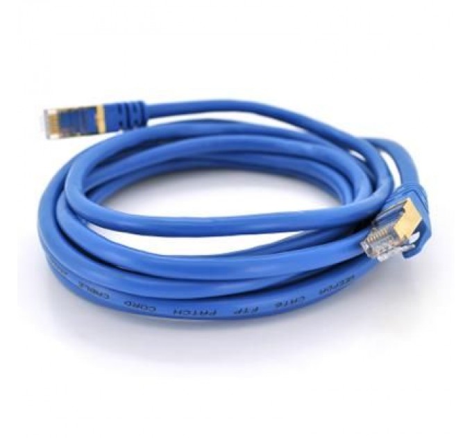 Ritar Патч-корд 5.0м, FTP, RJ-45, Cat.6, CU, blue Ritar (PCR-SFP/5Be / 05205)