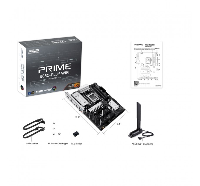 ASUS Материнська плата Asus Prime B850-Plus WiFi Socket AM5