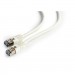 Cablexpert Патч-корд Cablexpert 1м FTP cat 6, white (PP6-1M/W)