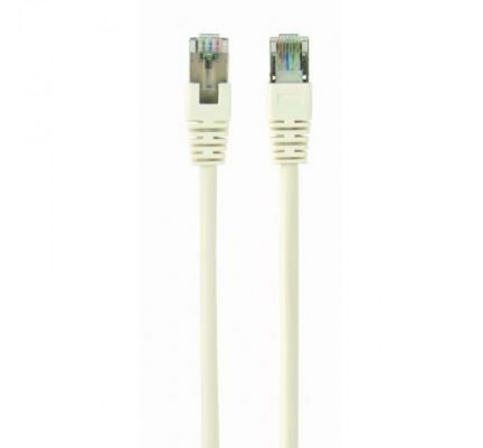 Cablexpert Патч-корд Cablexpert 1м FTP cat 6, white (PP6-1M/W)